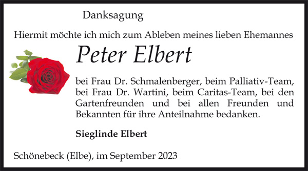  Elbert-Peter Danksagung - Abendfriede Bestattungen
