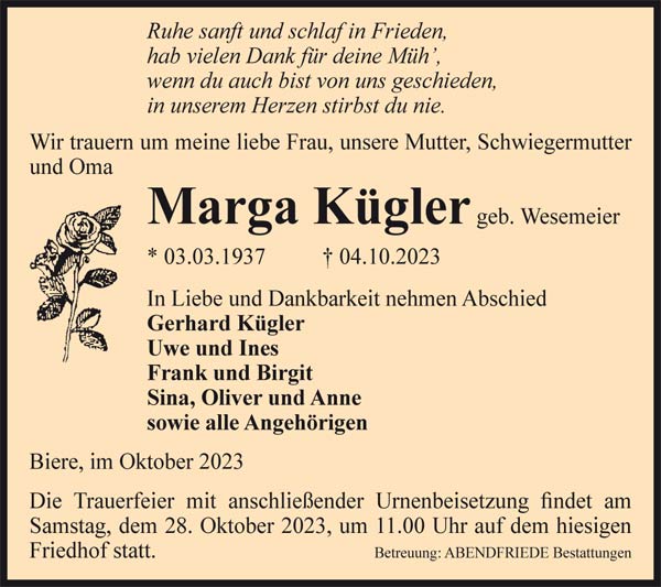 Marga Kügler