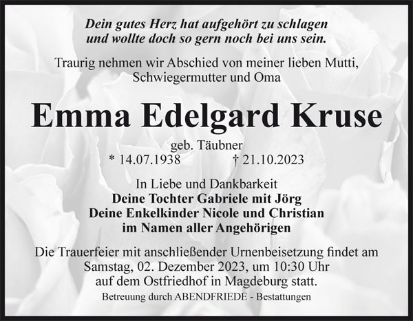 Emma Edelgard Kruse