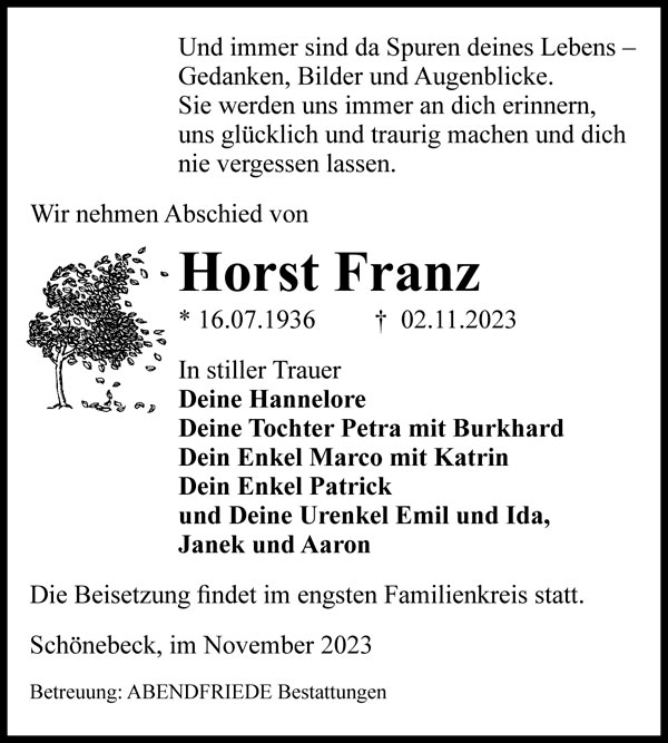 Horst Franz
